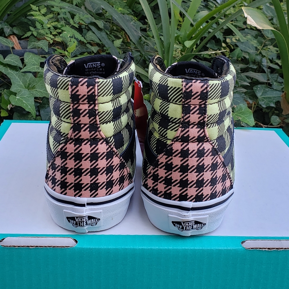 80's Inspired Plaid Sk8-Hi VANS - Picture 13 of 13
